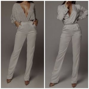 RESERVED Jluxlabel Jlux pants, wrap top, bodysuit